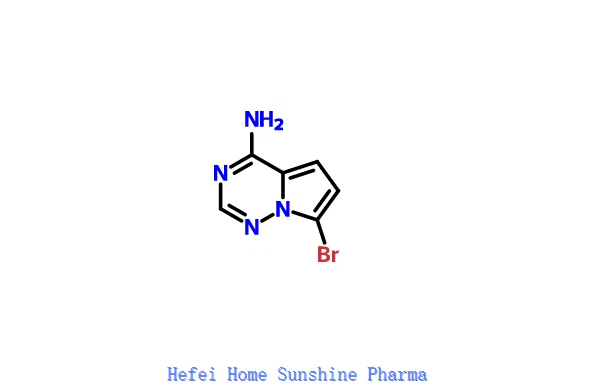 7-bromopyrrolo [{{1}}, {{4}} - г] [{{1}}, {{4}}, {{5 }}] триазин - 4 - амин CAS 9370 4 6-98-5