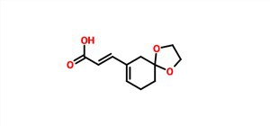 (2Е) -3-1,4-диоксаспиро [4.5] дек-7-ен-7-илпроп-2-енова киселина CAS 226916-19-4