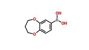 3,4-дихидро-2Н-1,5-бензодиоксепин-7-илборонова киселина CAS 279261-89-1