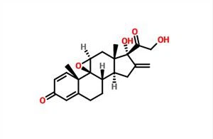 9бета, 11бета-епокси-17алфа, 21-дихидрокси-16бета-метилен-прегна-1,4-диен-3,20-дион CAS 981-34-0