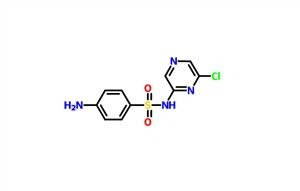 N-(5-ХЛОРО-3-ПИРАЗИН)-4-АМИНОБЕНЗЕНЗЕНСУЛНАНИНИНОЙНАГИННА CAS 102-65-8